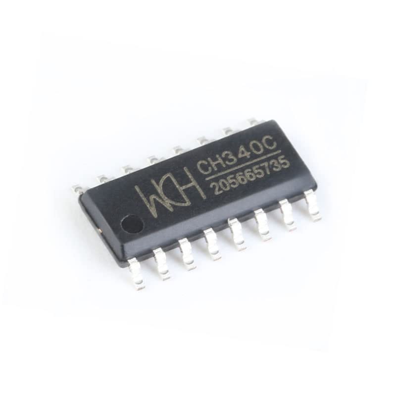 CH340C SOP-16 USB-dən Serial Adapter Çipi SMD CH340 SMD Serial Çipi Daxili Kristal Osilator