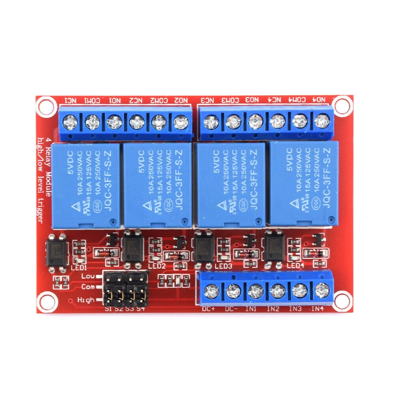 Arduino üçün 4 Kanallı 5V Relay Modulu