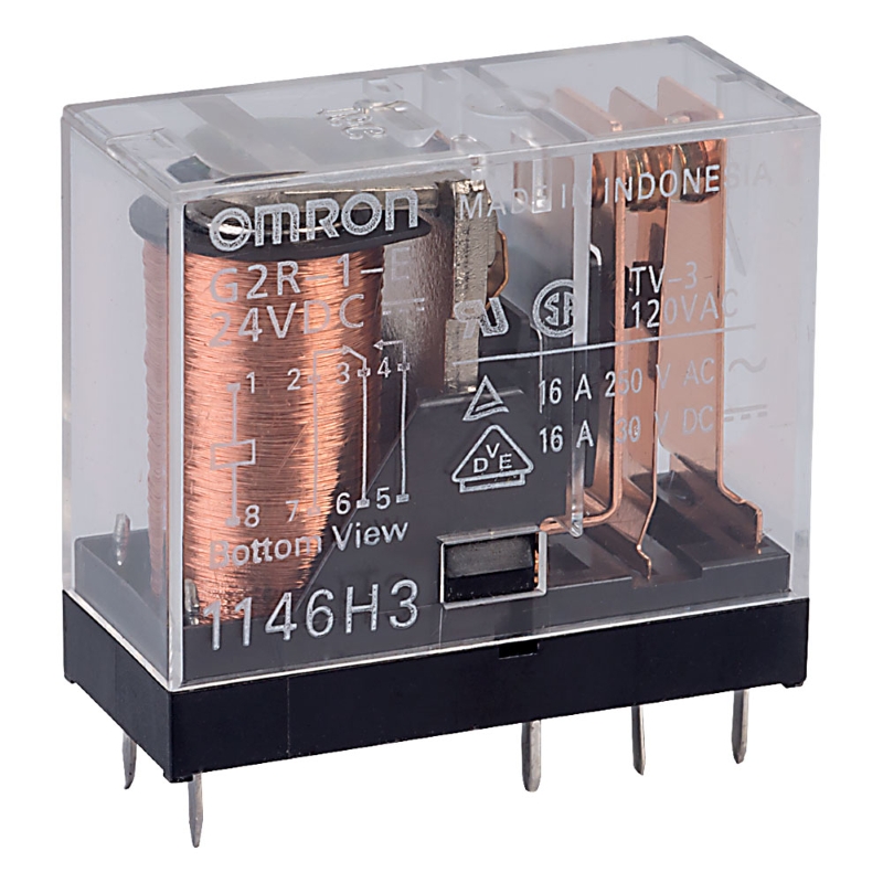 Omron G2R-1-E-24DC SPCO Güc Relesi 16A 24VDC