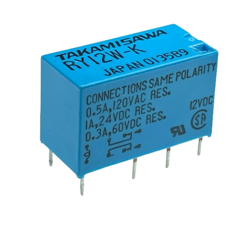 RY12W-K Relay DPDT 1A 12VDC